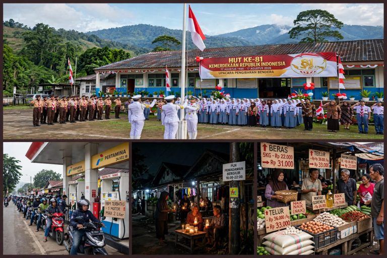 KIBARAN SANG MERAH PUTIH DITENGAH RINTIHAN RAKYAT KECIL