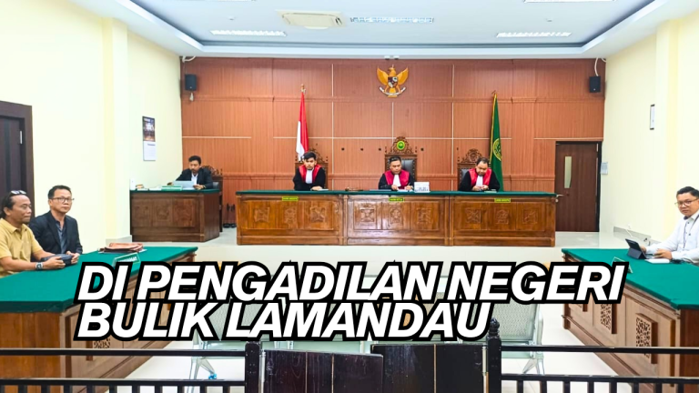 Pengadilan Negeri (PN) Bulik Gelar Sidang Perkara Nasabah Gugat BNI KCP Lamandau