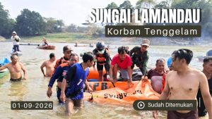 Seorang Pemuda Tenggelam Saat Menyeberang Sungai Lamandau,  Ditemukan Meninggal Dunia