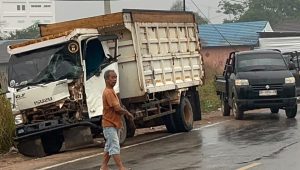 Tabrakan Beruntun Terjadi di Km 4 Lamandau